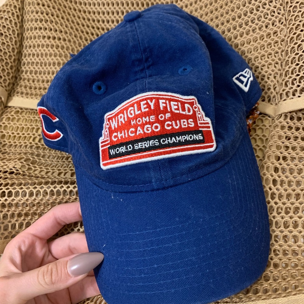 Cubs World Series hat